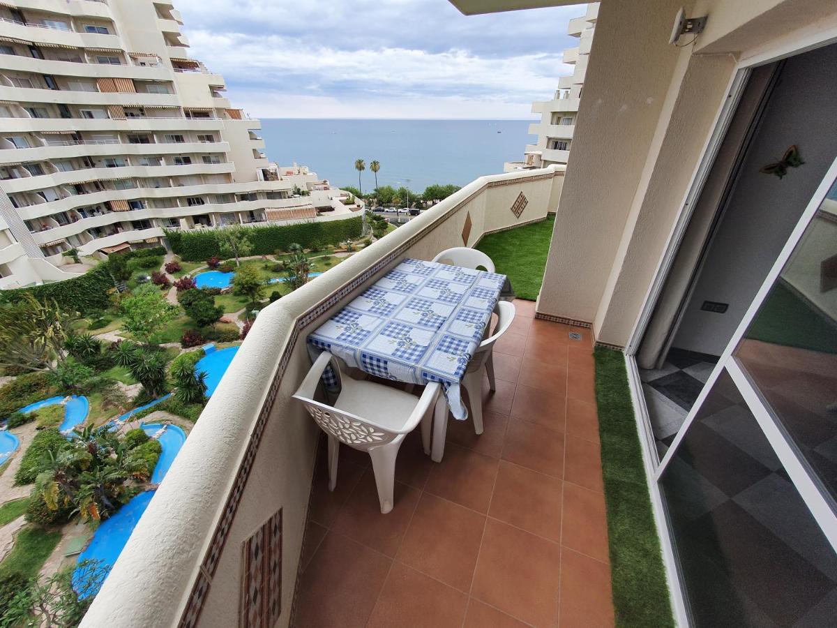 Benalbeach. Espectacular Terraza, Vistas Al Mar. Бенальмадена Экстерьер фото